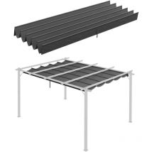 Toile de rechange pergola rétractable MIRROS grise