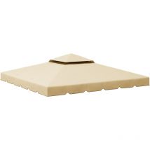 Toile de rechange pour tonnelle barnum emilie beige