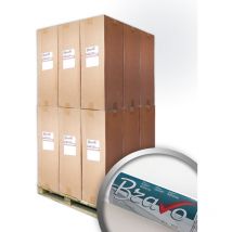 Fibre intissé de rénovation à peindre 60 g Edem 399-060 revêtement non-tissé mince à peindre lisse blanc 288 rouleaux 7632 m2