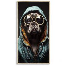 Charme1921 - Toile décorative Bad bully 42.5 x 2.8 x 82.5 cm Modèle 2