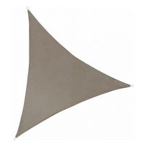 Ideprice - Toile d'ombrage triangulaire 3 mètres Taupe