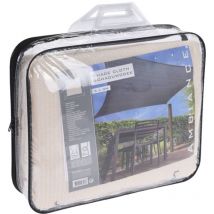 Progarden - Toile d'ombrage 3x3 m crème carré