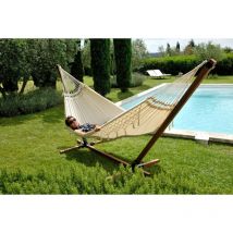 Couleurs Du Monde - Toile Hamac Ecru 100% Coton