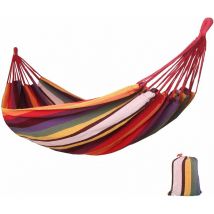 Habitat Et Jardin - Toile hamac jardin 'Dallas' - 3.6 m - Rouge