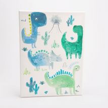 Amadeus - Tableau enfant dinosaures (lot de 3)
