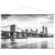 Toile murale imprimée ville