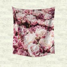 Toile Murale Pivoine - Rose