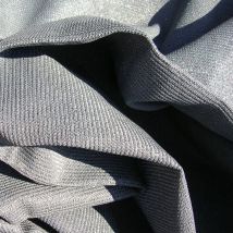 Toile d'ombrage 4 x 4 x 5.6 m - Perméable Couleur: Gris Métal