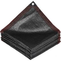 Kaejyiut - Malla de sombra de 5 x 8 m, hdpe transpirable, protección contra rayos uv del 90 al 95 %, para jardín, terraza, red de protección solar.