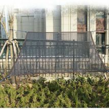 Toile Ombrage pehd Respirant Protection Rayons 50-60% uv pour Jardin Terrasse Filet Protection Solaire Filet Protection Solaire pour Serre Grange Ou