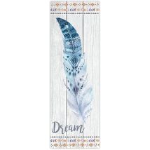 Toile plume Boho - 30 x 90 cm - Dream