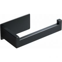 Toilet Paper Holder Stainless Steel Original Wall Mounted Toilet Paper Holder Without Drilling Black Toilet Paper Holder 3M Adhesive For Bathroom wc