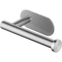 Toilet Paper Holder, Self Adhesive Stainless Steel Toilet Paper Holder, Wall Mounted Toilet Paper Roll Holder Toilet Paper Holder for Kitchen and