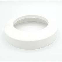 110mm Soil Toilet Pipe Cover Collar White Wall Cover