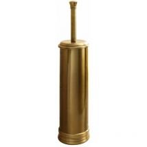 Kiamami Valentina - Toilettenbürstengarnitur, Freistehend, Aus Edelstahl Bronzeoptik Rosa
