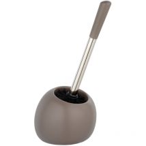 Wenko - WC-Garnitur Polaris Taupe matt, aus hochwertiger Keramik, Taupe, Keramik taupe - taupe