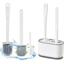 Tonchean - Toilettenbürste, Toilettenbürste, Toilettenbürste und Halter, Badezimmer-Reinigungsset
