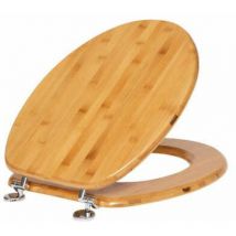 Bambus WC-Sitz – 43,20 cm – 37,30 cm – 5,50 cm – 2,1 kg – 5FIVE Simply Smart