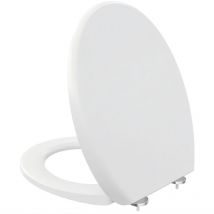 Toilettensitz Mit Absenkautomatik, Meejee Wc Sitz Duroplast Antibakterieller Funktion Soft-closing (450375mm)
