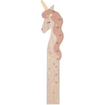 Toise enfant en bois Licorne