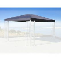 Quick-star - Toit de remplacement pour gazebo Rank 3x4m Anthracite