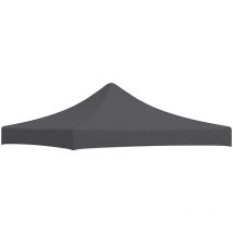 Toit de tente de réception 3 x 3 m Anthracite
