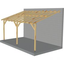 Jardinatoire - Toit de terrasse 5x3 - Pente 30% - Bois massif - Durable + Vis