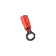 Arvi - Tol-1.5-6 Sachet De 100 Cosses Rondes Isolées Rouges Pour Fil 0.25 À 1.5mm² - Trou M6 - Ø 6.4mm