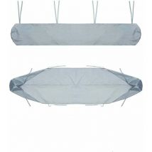 Famille - Bolsa protectora para toldo, 4 m, antipolvo, para patio, color gris, impermeable en invierno.