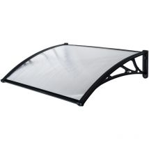 Werka Pro - Marquesina de policarbonato 80 x 150 cm