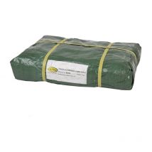 Faura - Lona de protección Verde Lona Cubierta impermeable Polietileno Reforzado - Verde Varias Medidas 3x2 m. -