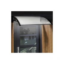 Marquesina de recepción de policarbonato led solar de 80 x 120 cm
