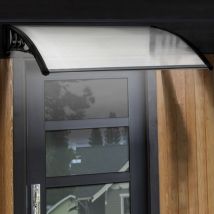 Idmarket - Marquesina de recepción de policarbonato led solar de 80 x 120 cm