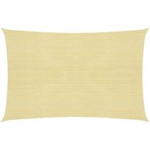 Devenirriche - Vela de sombra para sombrilla 160 g/m² beige 2 x 2,5 m hdpe 020008958