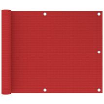 Inlife - Furniture Limited - Toldo para balcón hdpe rojo 75x300 cm