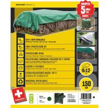 Dicoal - Toldo de Polietileno Verde de Bikain Verde4x6mVerde 4x6m