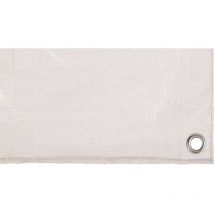 Toldo reforzado polietileno blanco 70 gr nortene 3X5M