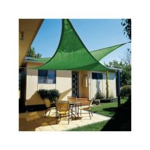Lista - Toldo sombra triangular Vert - talla 3,6x3,6mts.