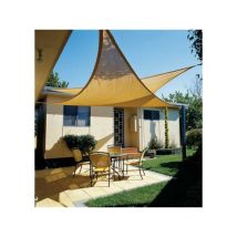 Lista - Toldo sombra triangular sable - talla 5x5mts.