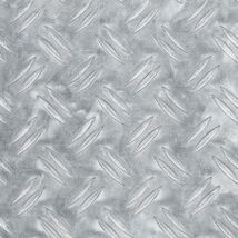 Tôle Aluminium Grain De Riz Brut Gris L.25 x L.50 Cm Ep.1.5 Mm