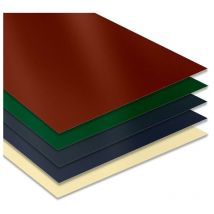 Yousteel - Tôle Plane 2000x1000 mm Acier 0.50 mm Laqué Coloris: Bleu Ardoise ral 5008