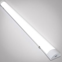 Tolletour - led Feuchtraumleuchte Deckenleuchten Keller Keller Garage Lampe Neutralweiß IP65 60 cm