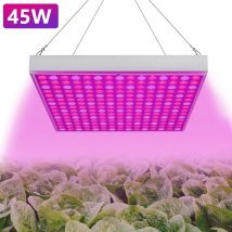 2x 45W Lampe Horticole led de Croissance Floraison led Grow Light pour led Culture Indoor Plante Hydroponique éclairage Germination - Tolletour