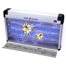 Tolletour - 30W Lampe Anti Moustique uv led Tue Mouches Destructeur d' Insectes Electrique Lampe anti-insectes Mouche Insectes Électrique