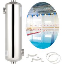 Tolletour - Chauffage de la piscine Echangeur de chaleur piscine Chauffe-piscine 60KW Acier inoxydable