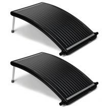 TolleTour 2 pièces chauffage solaire pour piscine Kit Solaire 110 x 69 x 14 cm