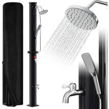 Tolletour - Douche solaire d'extérieur Douche Solaire pour Piscine Douche Solaire de Jardin 20L Avec housse de protection et douchette