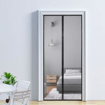 SWANEW Magnet Fliegengitter Insektenschutz Balkontür Fliegenvorhang Automatisches Schließen für Balkontür Kellertür Terrassentür Kinderleichte