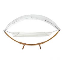 Hamac avec support Relax barres d'écartement Hamacs résistant aux intempéries Outdoor mobile Siège suspendu jusqu'à 200kg 415cm - Tolletour