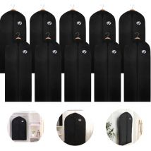 Vingo Housses de Vêtements, Housses de Protection, housse à vêtements,pour Chemise Costumes/Manteaux, Anti Poussière Etanche Mite Humidité -10 pcs